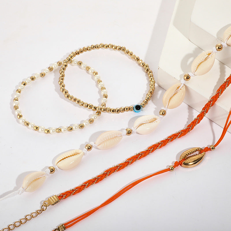 Tideweave Anklet Set