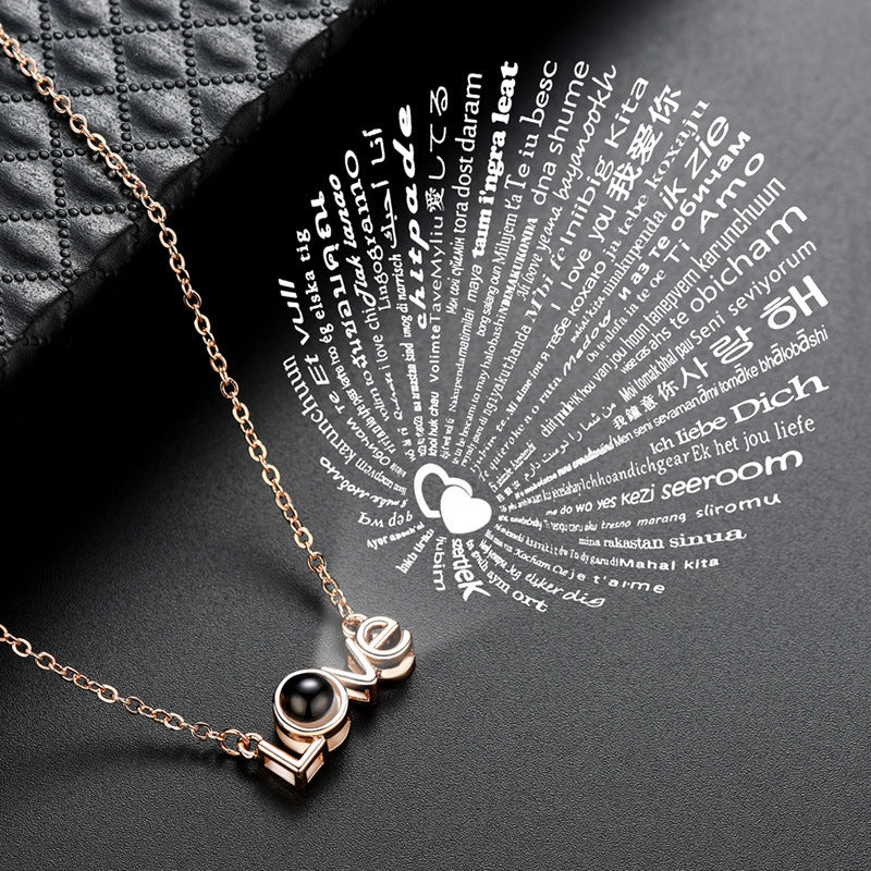 Hidden Message Love Necklace